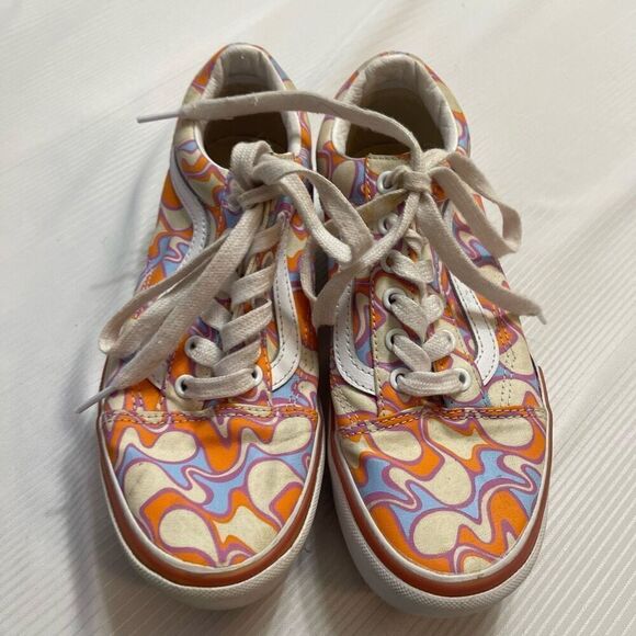 Vans Stacked Old Skool Multi Sneakers Shoes Size 6.5 6 1/2 - Picture 3 of 9